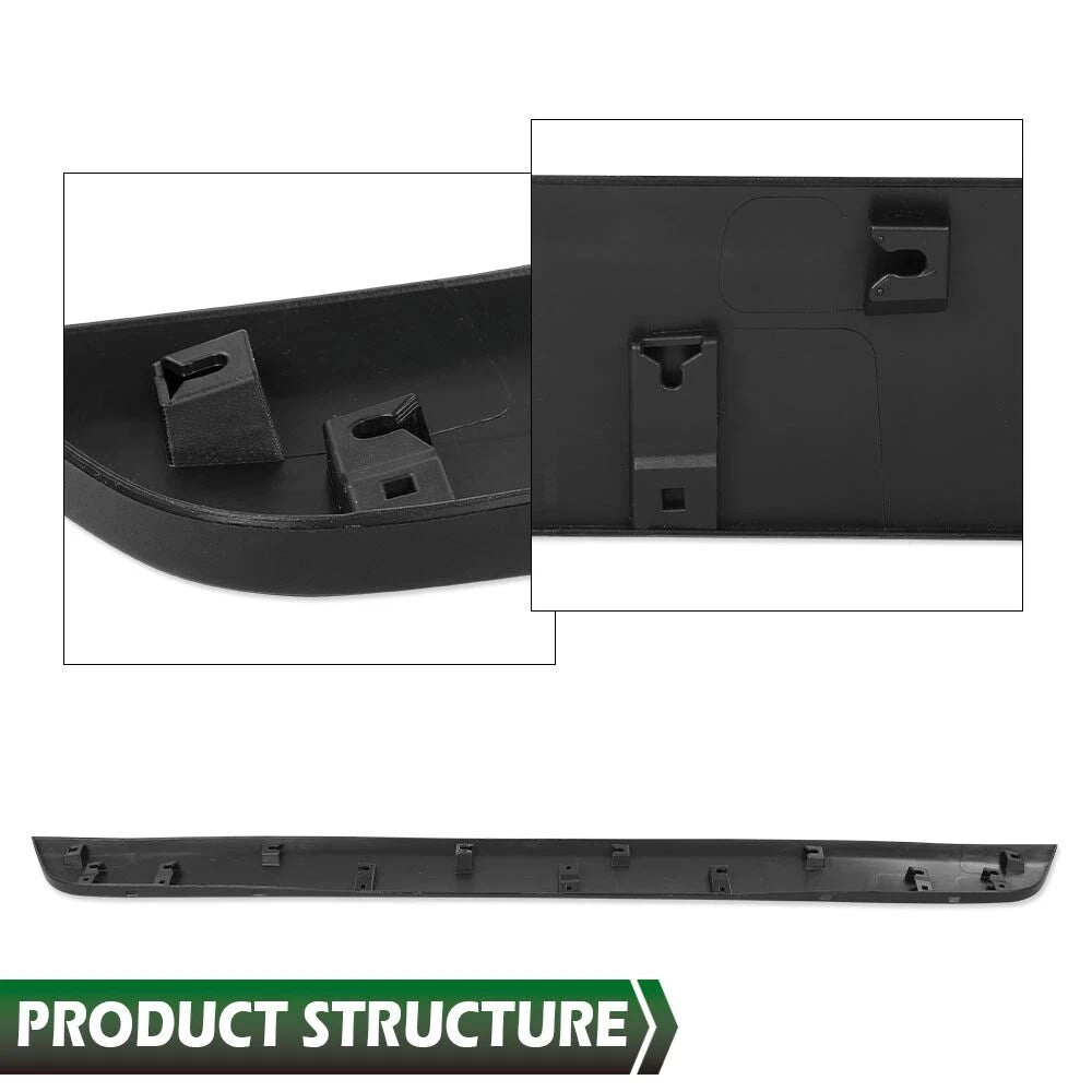 Tailgate Liftgate Trim for Toyota RAV4 (2019–2022) Black Molding