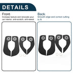 Set of 1 Car Door Anti Kick Pad Sticker Protector for Ford Escort (2015)