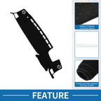 Dashboard Cover Mat for Toyota Highlander (2021–2024) HUD Black