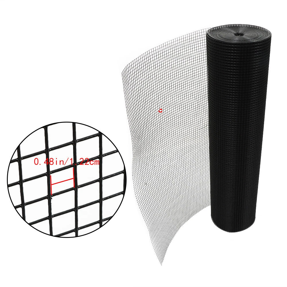 48in x 100FT Vinyl Coated Welded Wire Fence for Chicken Coop