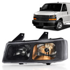 Left Driver Side Headlight for Chevrolet Express GMC Savana (2003–2023)