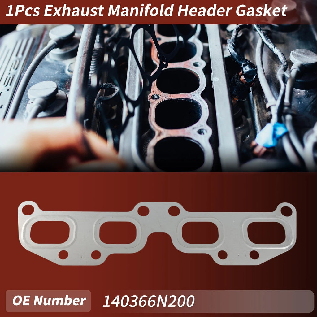 Exhaust Manifold Header Gasket for Nissan Altima 2.5L L4 (2002–2006) No. 140366N200