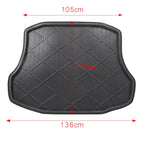 Rear Boot Mat Trunk Liner Cargo Floor Tray for Honda Civic Sedan (2006–2011)