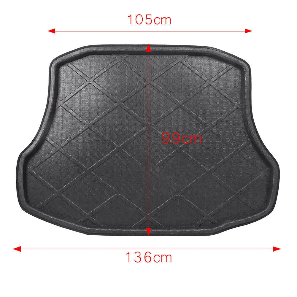 Rear Boot Mat Trunk Liner Cargo Floor Tray for Honda Civic Sedan (2006–2011)