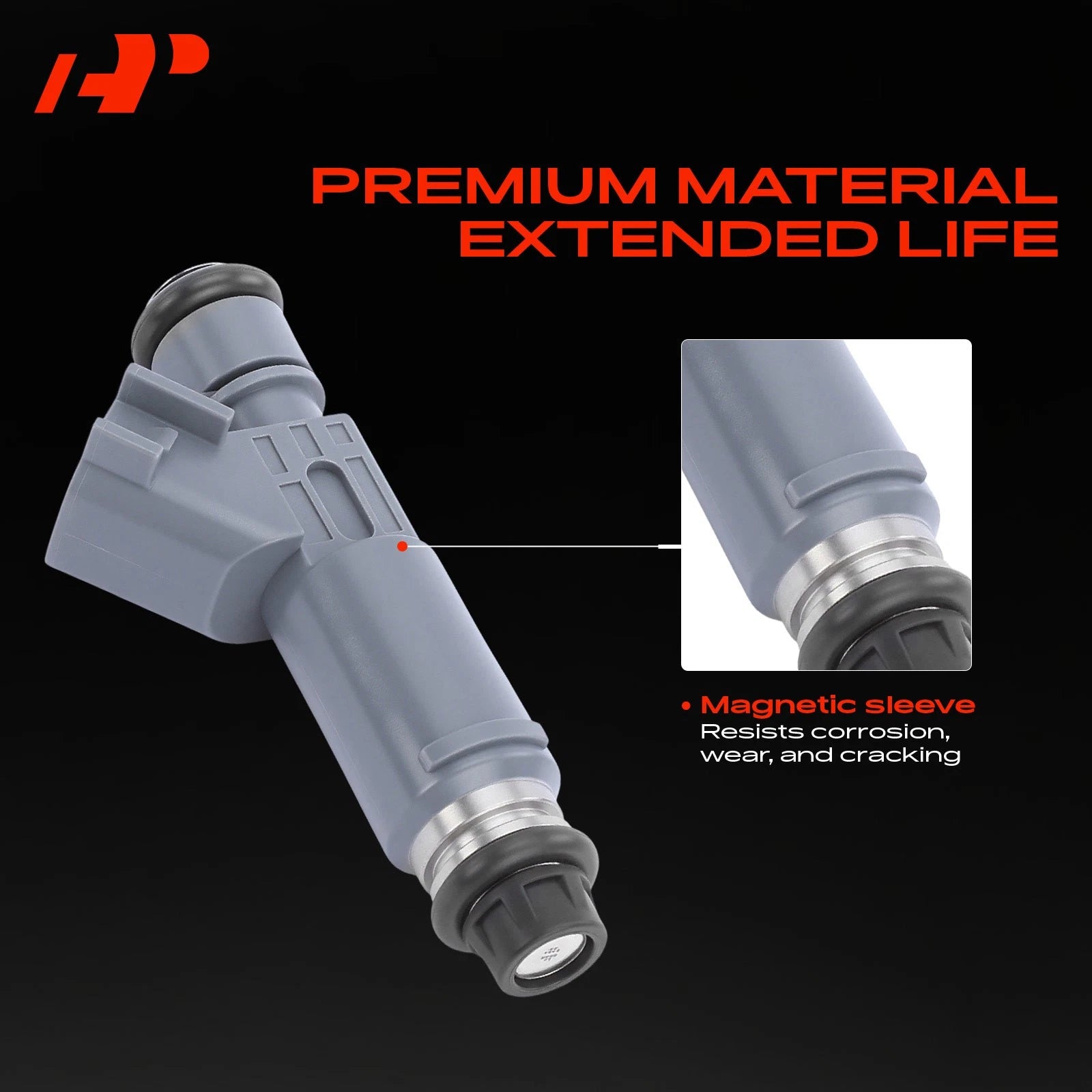 Set of 4 Fuel Injectors for Chevy Malibu (2006–2008)
