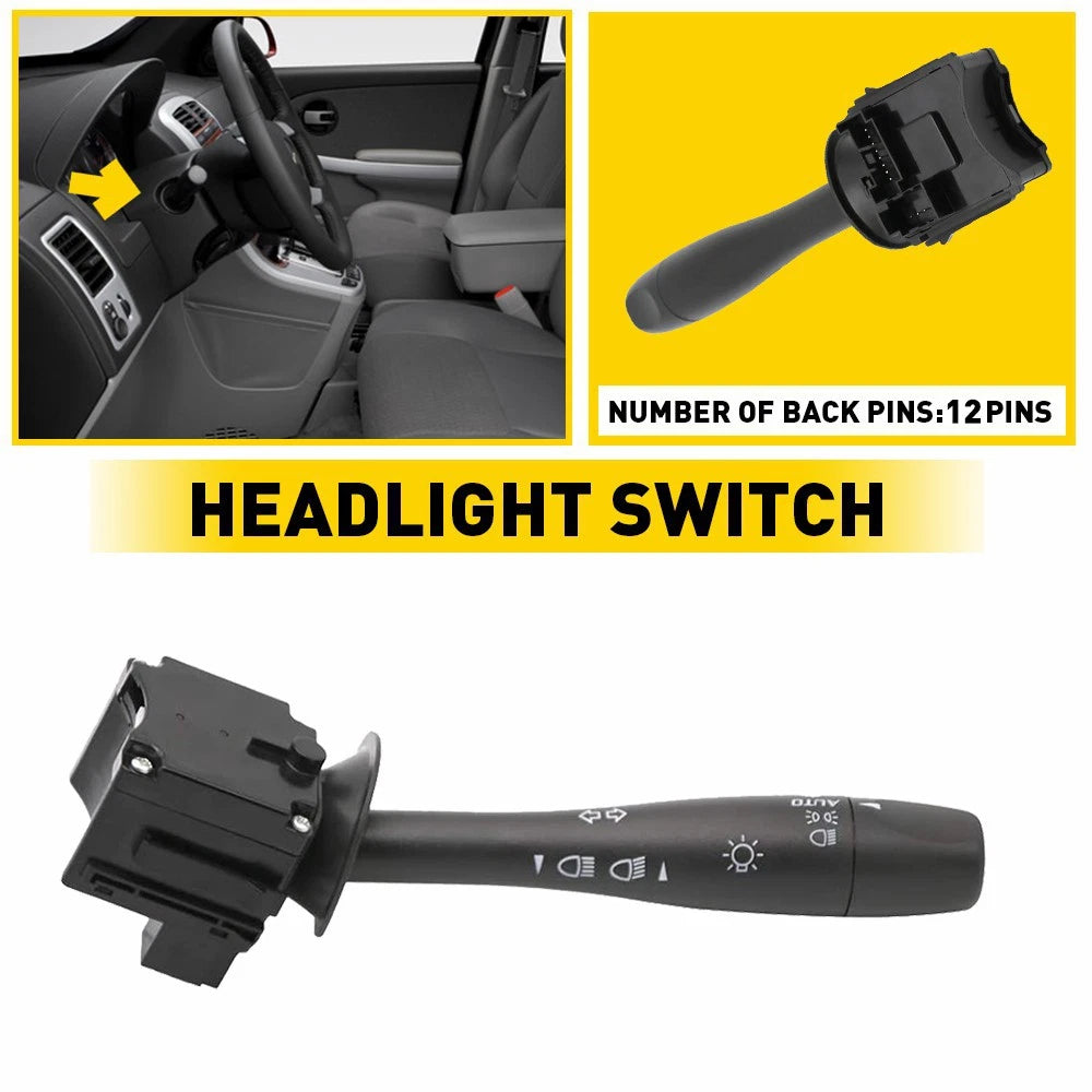 Turn Signal Headlight Dimmer Switch for Chevrolet Cobalt 2.2L 2.4L (2005–2010)