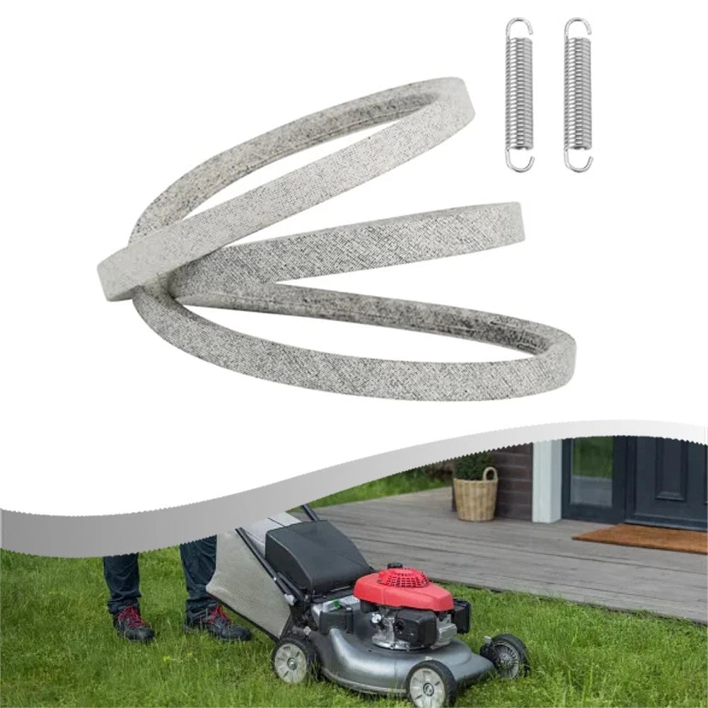 Drive Belt Replacement Kit with Springs for Hustler Lawn Mowers (607400)