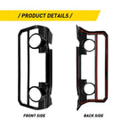 Carbon Fiber Inner Rear Air Vent Outlet Cover Trim for Toyota Tacoma (2024–2026)