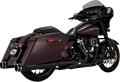 Torquer Slip-On Mufflers for Vance & Hines (4-1/2", Machine Cut, 46676)