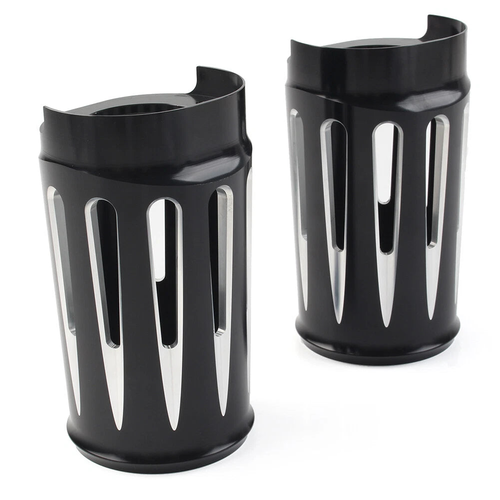 Fork Boot Slider Covers for Harley Electra Street Road Glide King CVO (2014–2022)