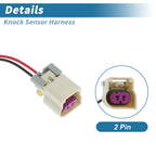Knock Sensor Connector Wiring Harness for Buick Chevy (13580877)
