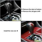 Automatic Gear Shift Knob for Lexus ES350 (2007–2012) Black Faux Leather