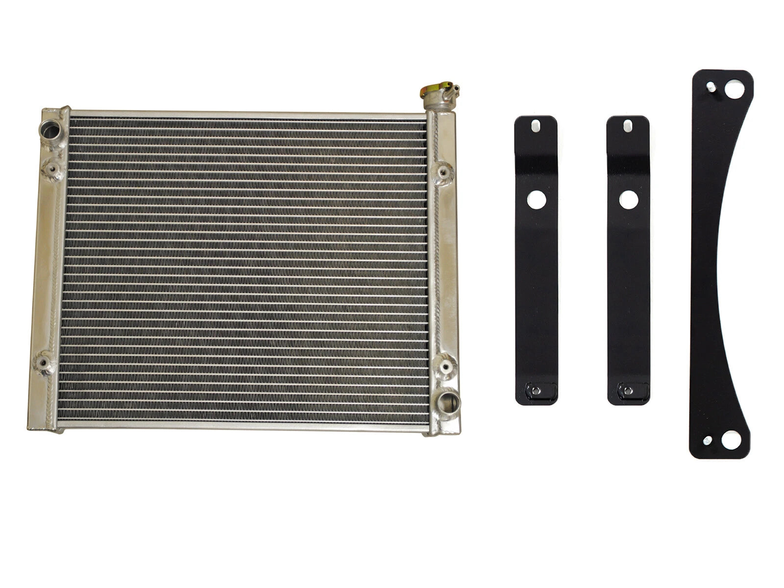 SuperATV Heavy Duty Radiator for Polaris General / XP 2 Seat (2016–2023)