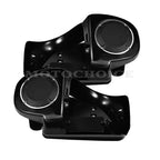 Lower Vented Fairing with 6.5" Speaker Box Pod for Harley Touring Road Glide