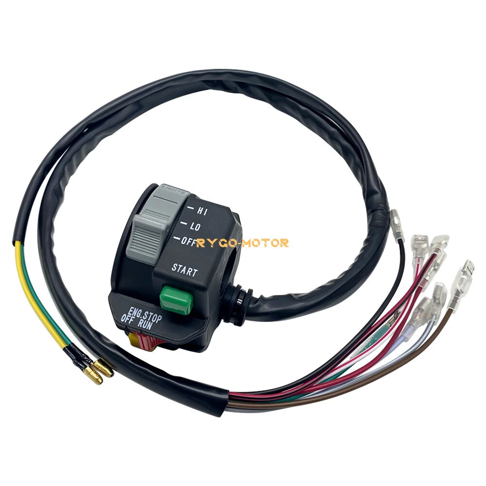 Handlebar Start Stop Kill Switch Headlight for Polaris Scrambler 400 (1996–1999)
