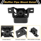 Muffler Exhaust Hanger for Honda Accord (2003–2007) 18215SDAA01 Rubber