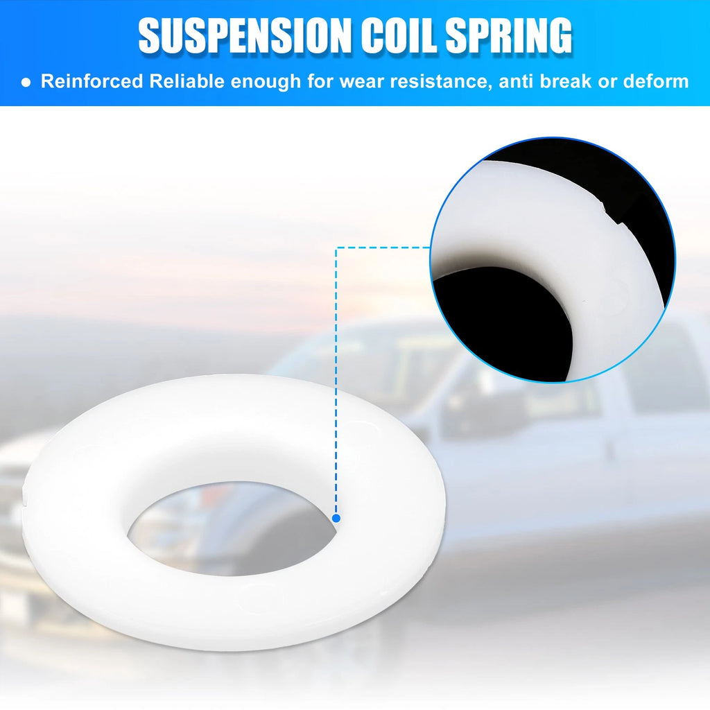 2X Front Lower Suspension Coil Spring Insulator E8TZ5414B for Ford F150 F250 (1992–1996)