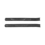 Rear Tail Lamp Brake Light Strip Trim for Kia Stinger (2018-2023) Black