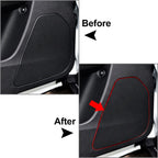 Red Inner Door Speaker Frame Cover Trim for Jeep Cherokee (2014-2020)