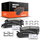 Set of 8 Ceramic Brake Pads for Chevrolet Silverado GMC Sierra