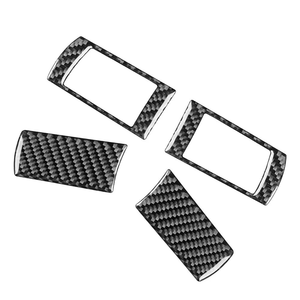 Steering Wheel Cover Trim for Chrysler 300 300C Dodge Magnum (2005–2010) Carbon Black