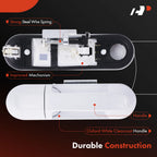 Front Right White Exterior Door Handle for Ford Explorer (2002-2010)