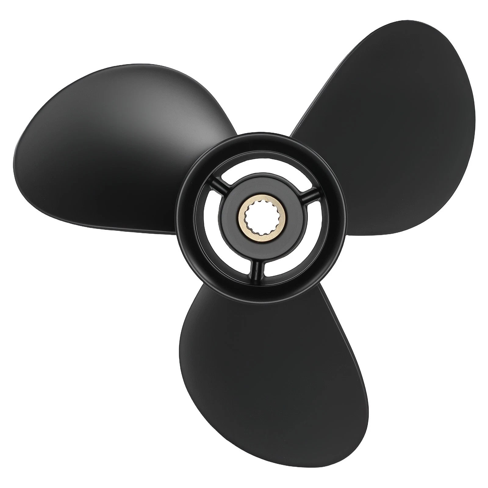 3 Blade Boat Propeller for Mercury 15HP 20HP (9.25x10, 2-1/2" Gearcase)
