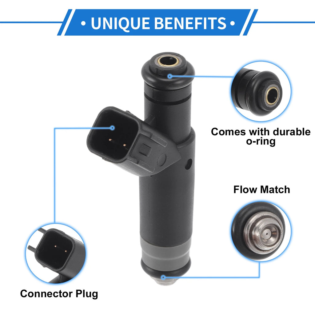 1 Pc Fuel Injector for Ford F-150 4.2L V6 (2001–2003) No.XR3EA6B