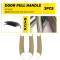Set of 3 Door Handle Panel Covers for BMW X4 F26 X3 F25 (2011–2017) Beige