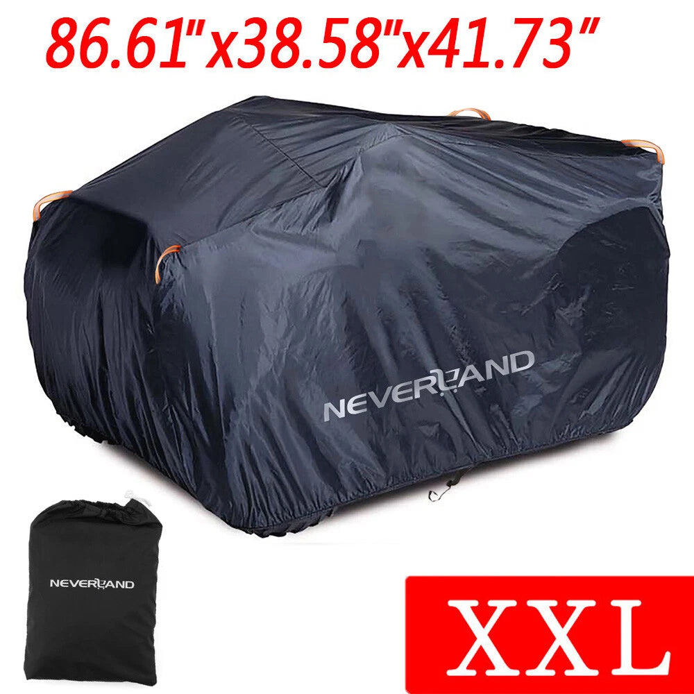 Large Waterproof ATV Cover for Yamaha Honda (UV Dust Protection)