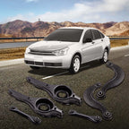 Set of 6 Rear Suspension Upper Lower Control Arms for Ford Focus (2000–2011)