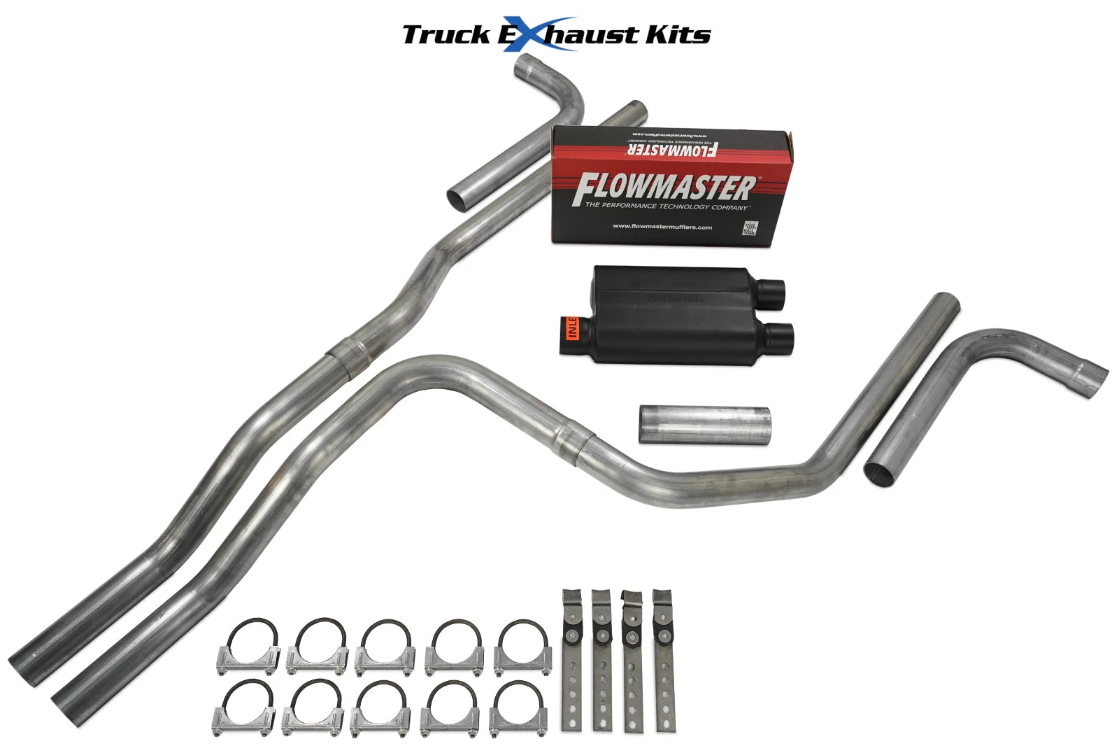 Dual Exhaust Kit for Cadillac Escalade (2001–2006) 2.5" Side Exit