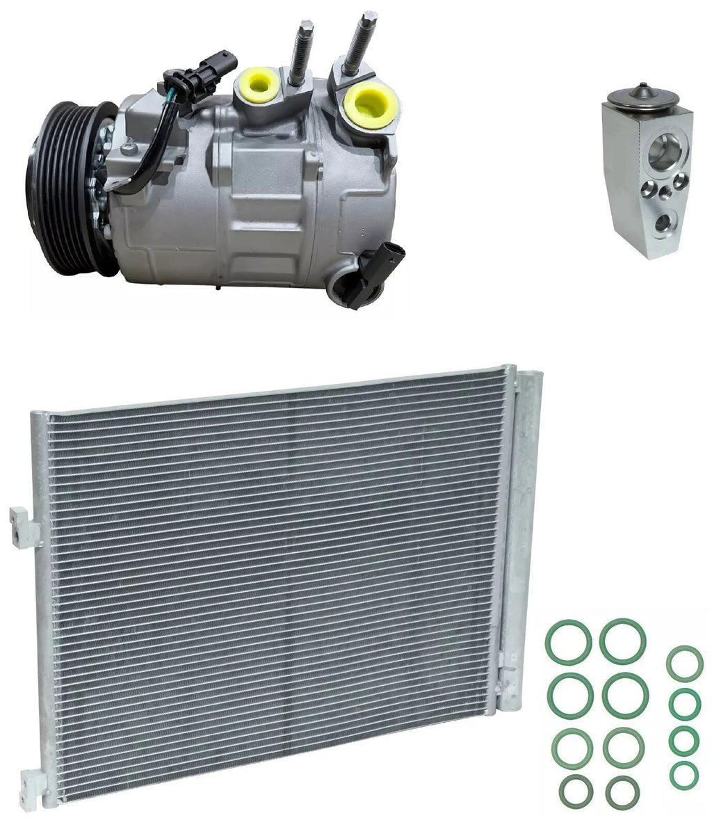 A/C Compressor Kit With Condenser Replacement for Cadillac CT6 (2019–2019)