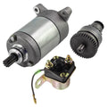 Starter Drive & Relay Solenoid for Polaris ATV (3090188, 3085521)
