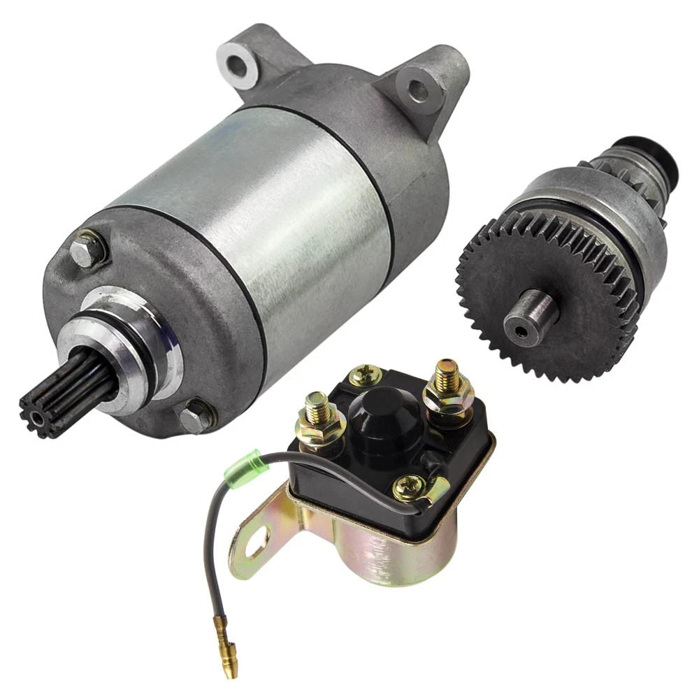 Starter Drive & Relay Solenoid for Polaris ATV (3090188, 3085521)