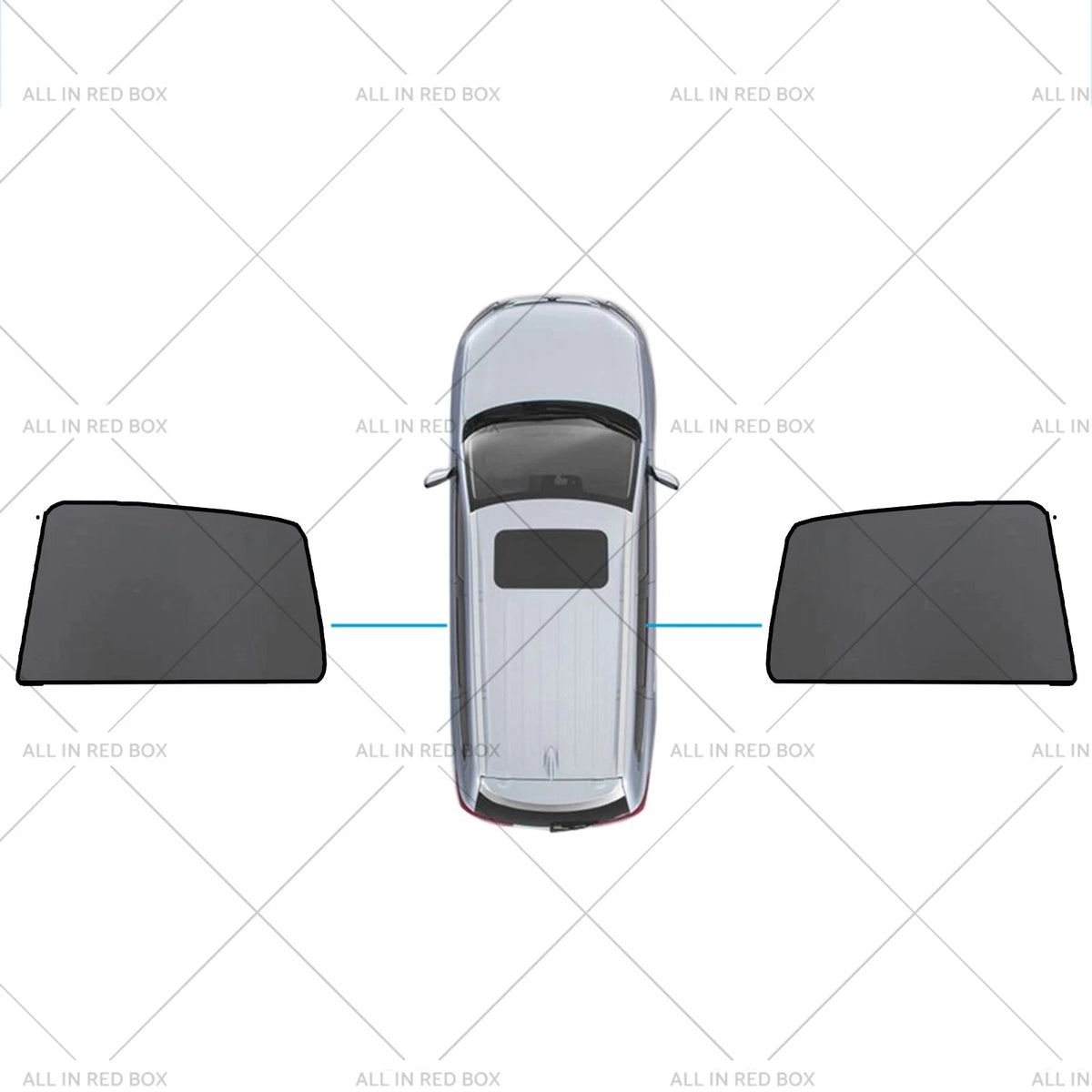 Magnetic Mesh Sun Shades for BMW X3 F97 (2017–Present)