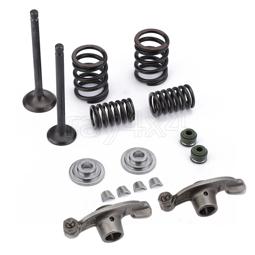 Engine Intake Exhaust Valves & Rocker Arm for Honda XR100R XR80R (1986–2003)