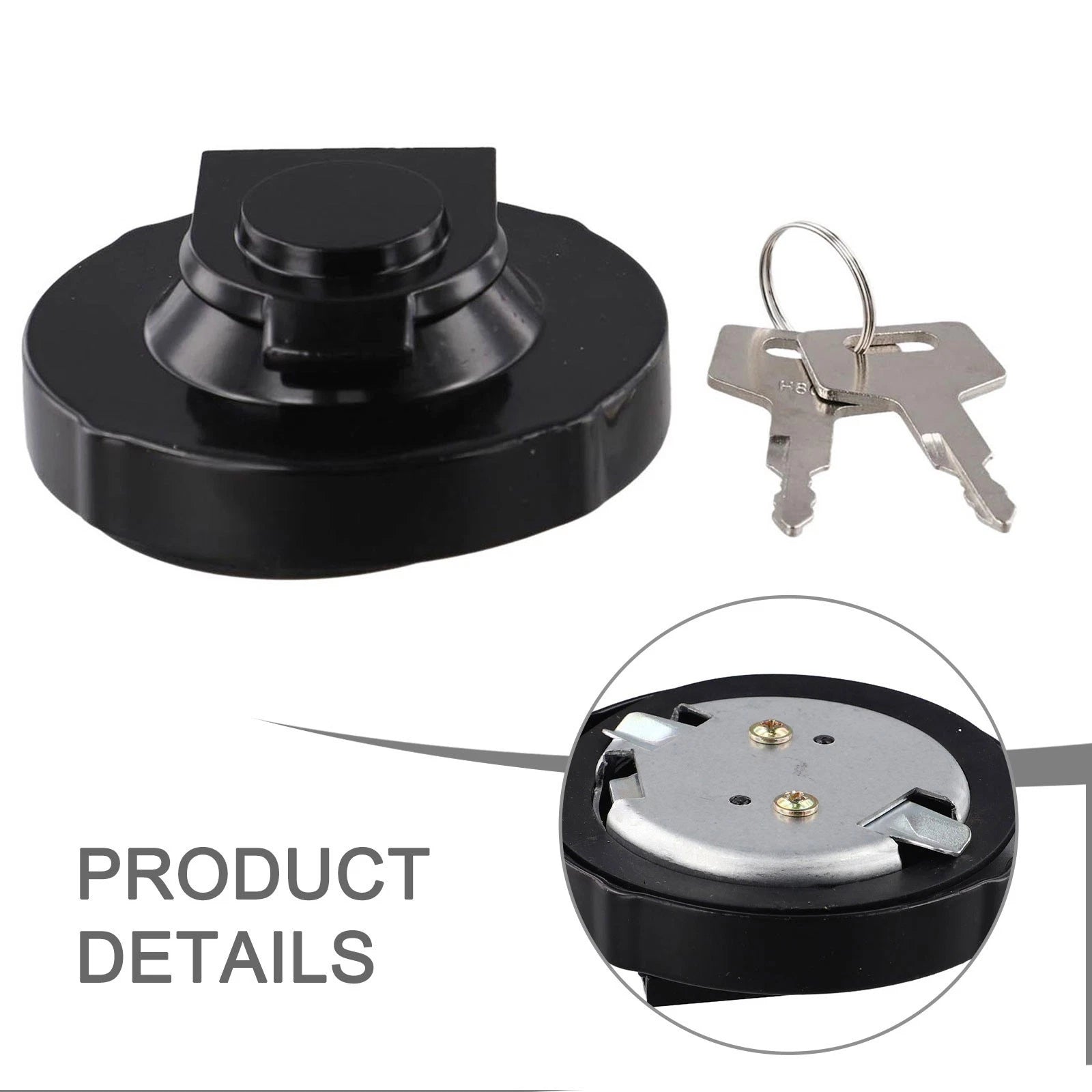 Fuel Tank Cover for Takeuchi Excavator (with 2 Keys)