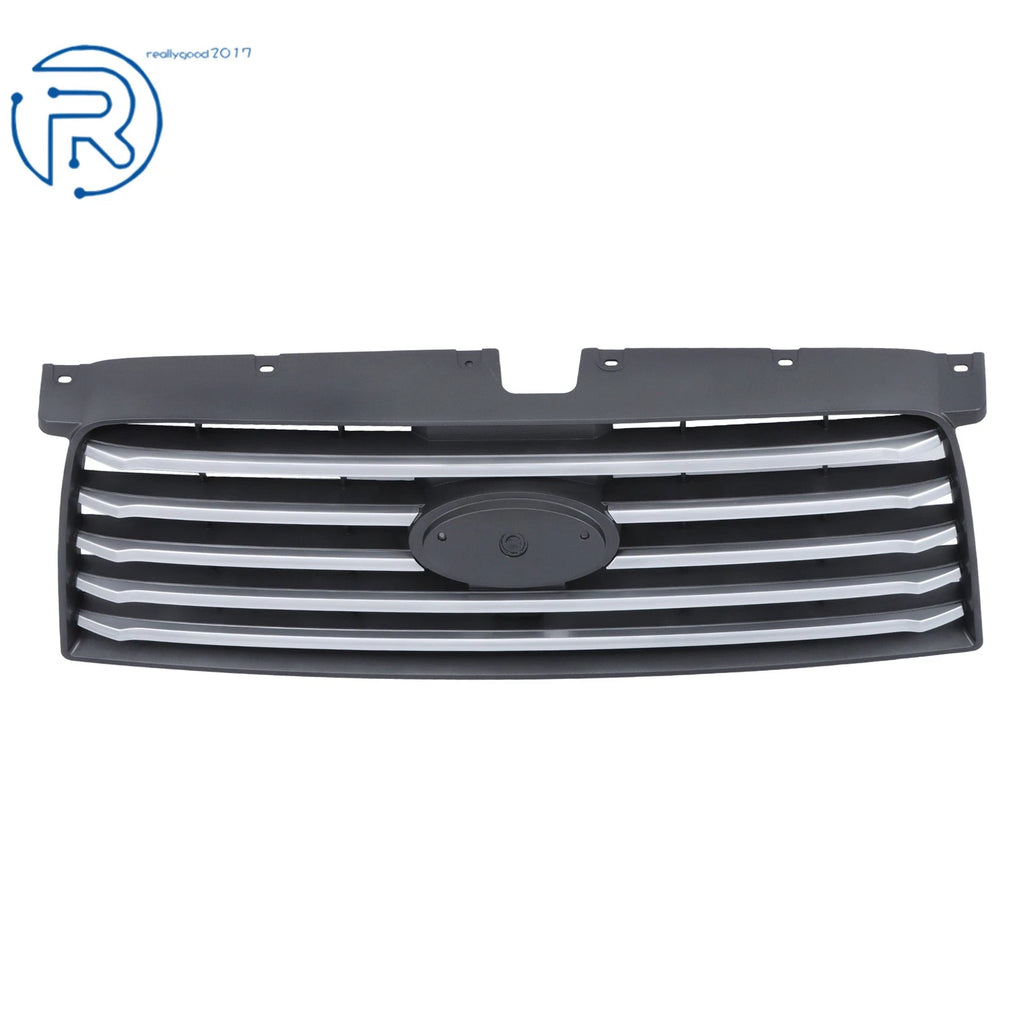Front Bumper Upper Grille Silver Accent Bar for Subaru Forester (2006-2008)