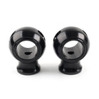 32mm 1.25" Fat Handlebar Risers Clamp Black for Harley Touring