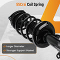 Front Struts w/Coil Spring & Rear Shocks Sway Bars for Honda Civic (2013–2015)