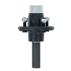 Set of 4 Trailer Hub Kits for BT8 Spindle 1" (Pre-Assembled)