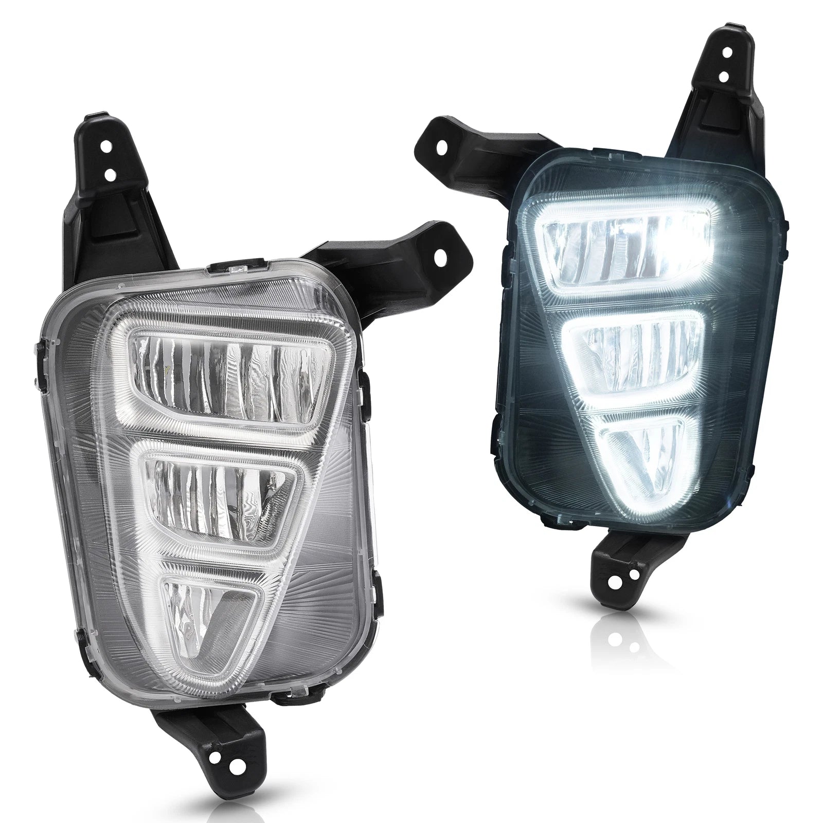 2X LED Bumper Fog Lights for Kia Optima (2016–2018)