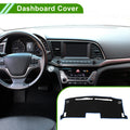 Dashboard Cover for Nissan Moco MG33S (2012–2018) Black Blue Anti-Slip