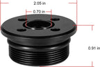 Trim End Cap Set of 2 for Suzuki 90-250HP Outboard (48630-96J00, 48630-96J01)