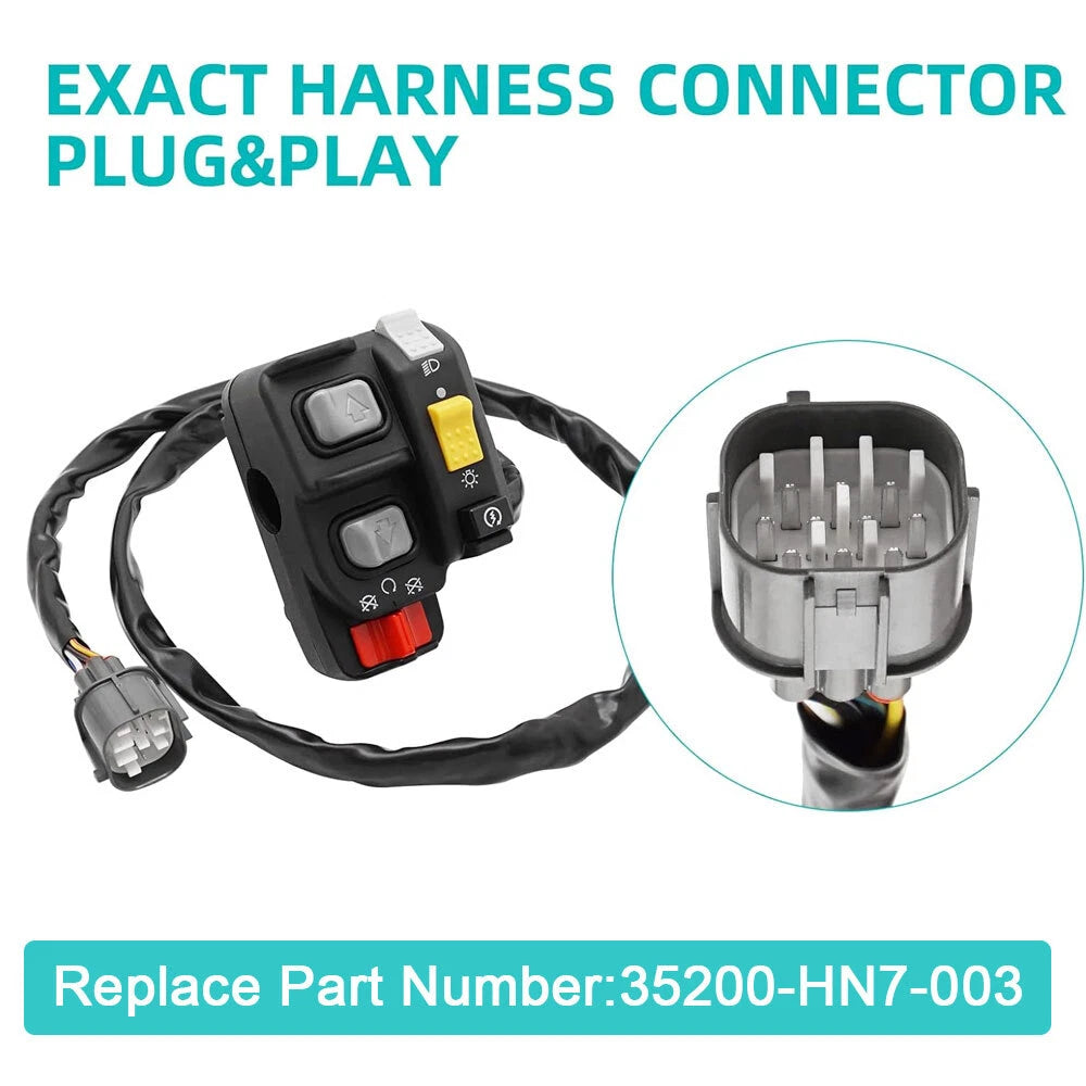 Left Handle Shift Switch Control for Honda Rancher 350 TRX350 (2004–2005)