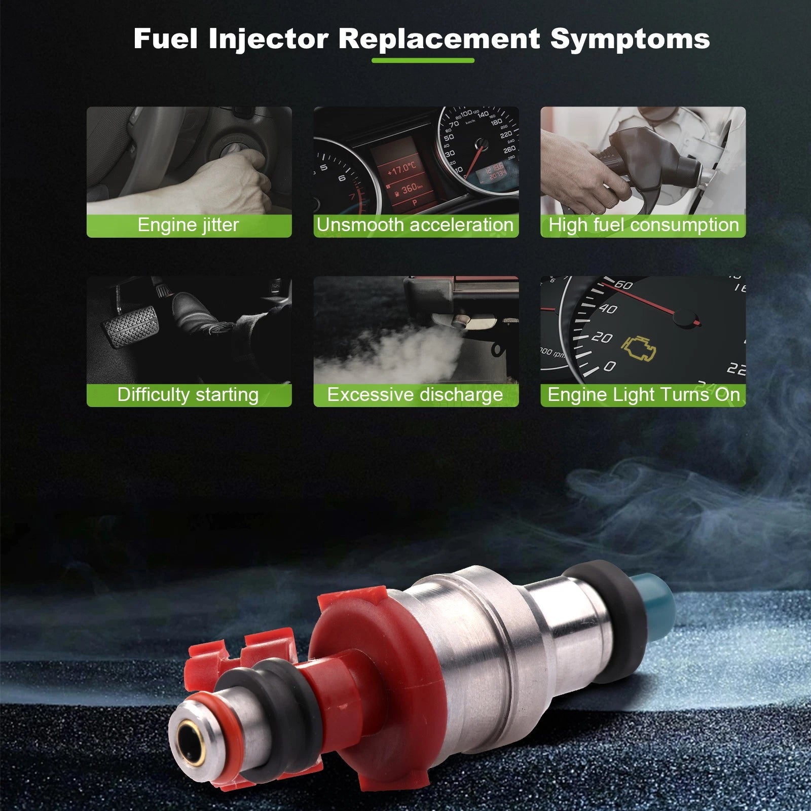 Fuel Injectors for Toyota Pickup 2.4L (1989–1995) 2320935040