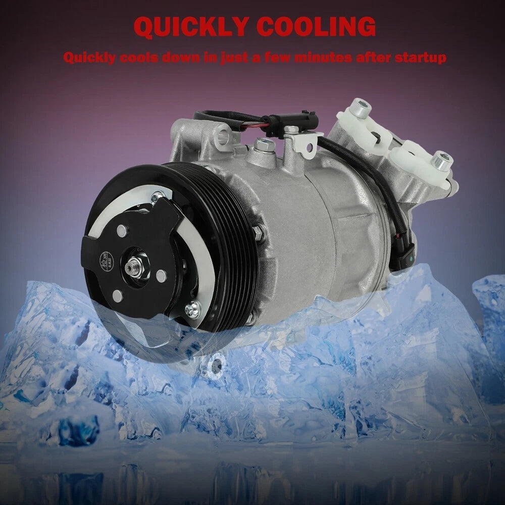 A/C Compressor & Clutch for BMW 118i 120i 320i (2012-2013)