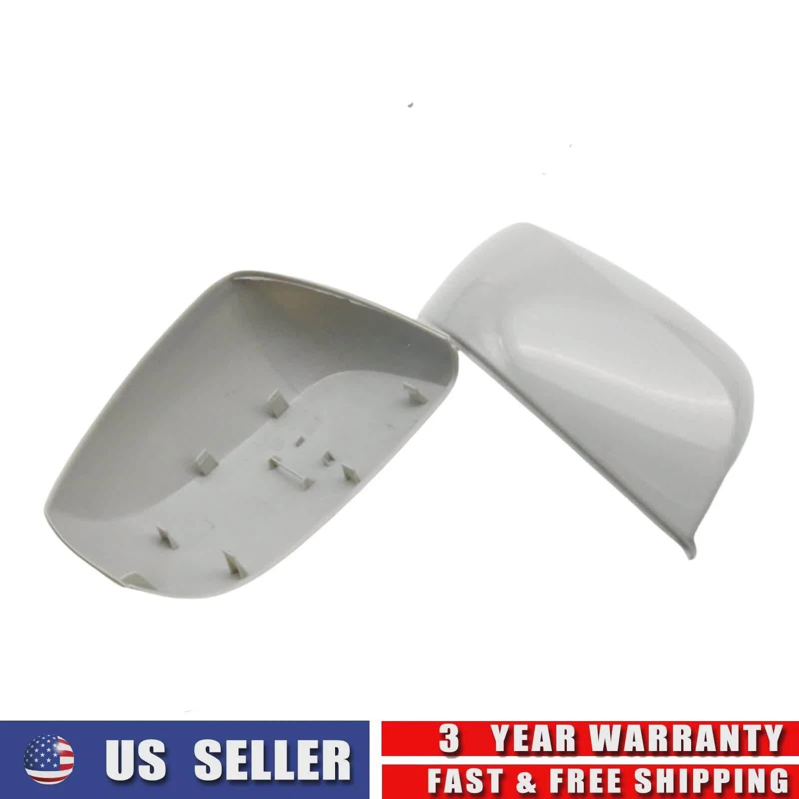 1 Pair Gray Mirror Upper Cover Cap for Subaru Forester (2014–2018) & Impreza (2012–2014)