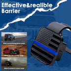 Universal Blue Line Tow Hitch Cover for Universal Fit (-)